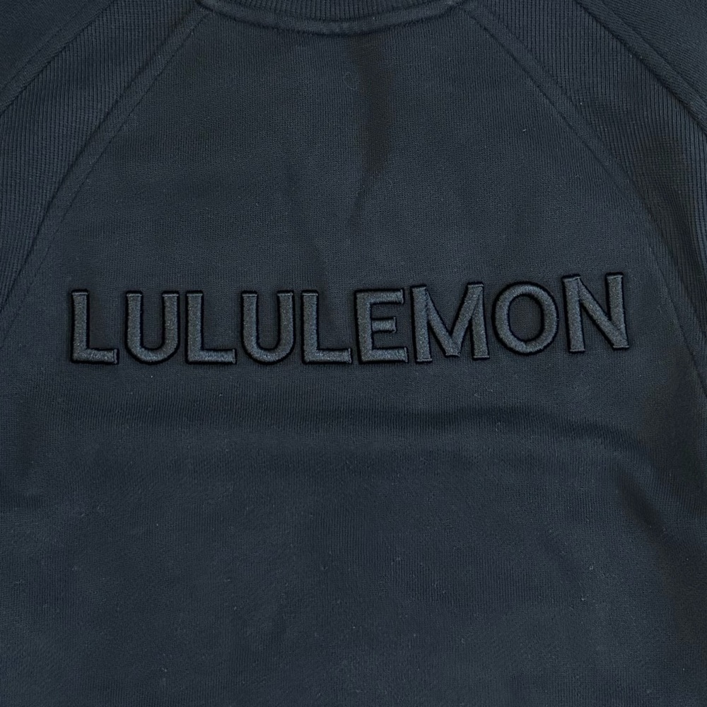 NWT Lululemon Scuba Oversized Pullover In Black Size XS/S - Picture 3 of 7